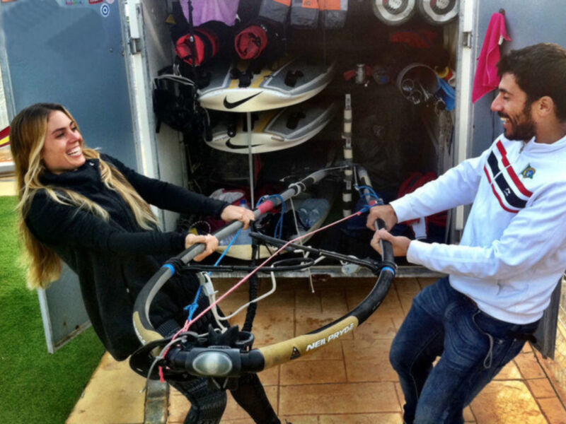 Blanca y Curro Manchón, de la mano rumbo a los Juegos de Río 2016