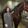 Carmen Martínez Bordiú inaugura el salón del caballo en Sevilla