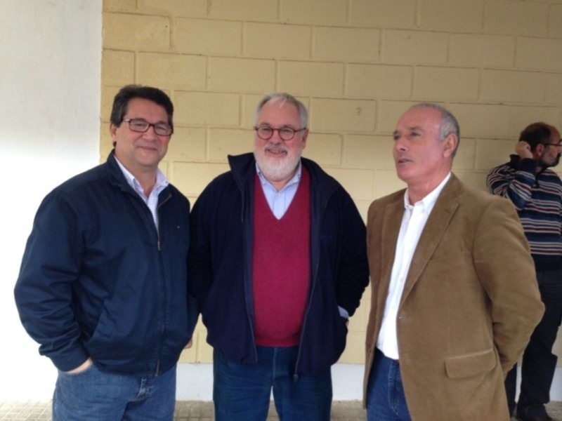 Antonio Peña traslada la problemática del campo chipionero al Ministro de Agricultura(Chipiona) 