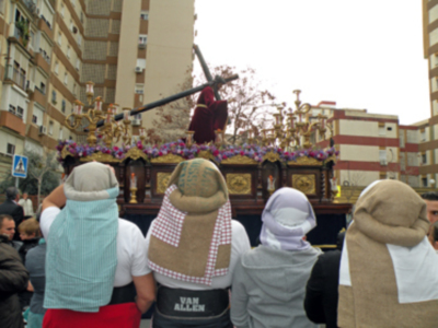 Procesión del Cristo de la Caridad en su Tercera Caída de los Principe.