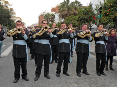 Procesión del Cristo de la Caridad en su Tercera Caída de los Principe.