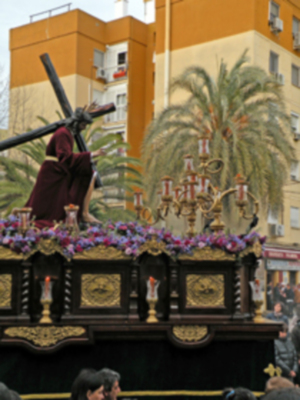 Procesión del Cristo de la Caridad en su Tercera Caída de los Principe.