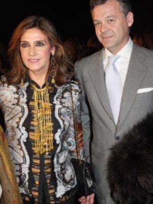 Marina Danko con su novio Manuel Blanco en SIMOF