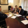 Antonio Sanz se compromete con Ayuntamiento y Coag a trabajar en los problemas de la flor cortada(Chipiona) 