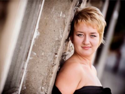 El pianista Ángel Cabrera y la soprano Urszula Bardłowska, en el Real Círculo de Labradores