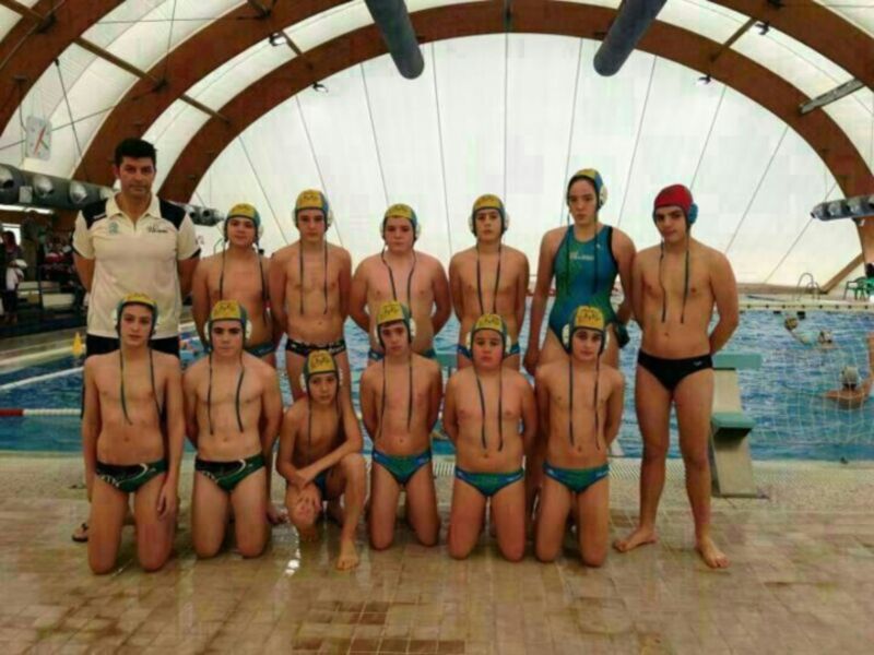 Subtítulo para el C.W. Dos Hermanas-EMASESA en la consolación de la Copa de Andalucía infantil