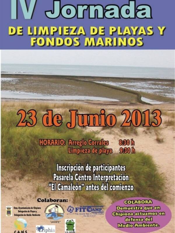 El próximo domingo se celebran las IV Jornadas de arreglo de corrales y limpieza de playas(Chipiona)
