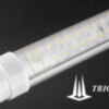 Trigasia renueva el sistema de iluminación de DIN Impresores, consiguiendo ahorrar 100 euros al año por cada lámpara LED instalada