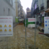 La calle Jesús del Gran Poder, 7 meses cortada al tráfico por obras.
