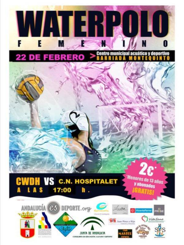 La División de Honor femenina de waterpolo se reanuda en Montequinto