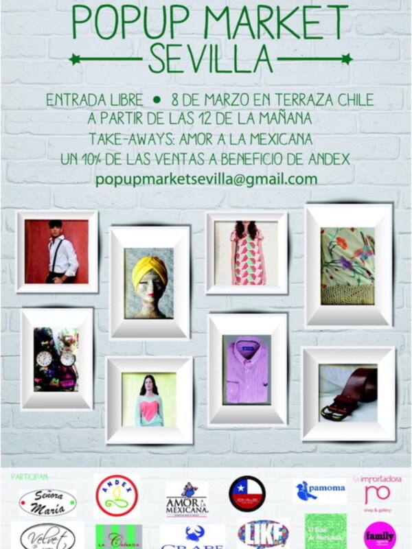 I Pop up Market de Sevilla este Sábado desde las 12.00 en la Terraza del Chile