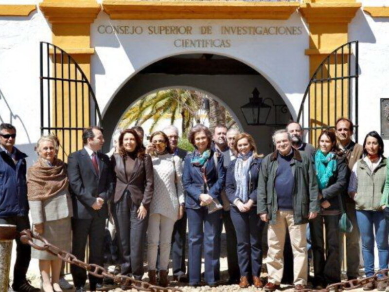 La Reina Sofía realizó una visita de dos días al Parque Nacional de Doñana