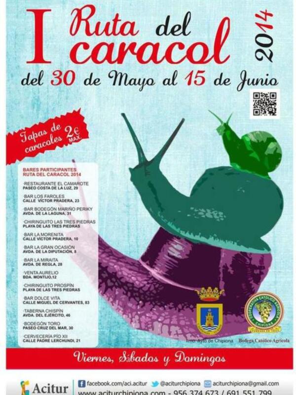 Chipiona estrena el viernes una Ruta del Caracol
