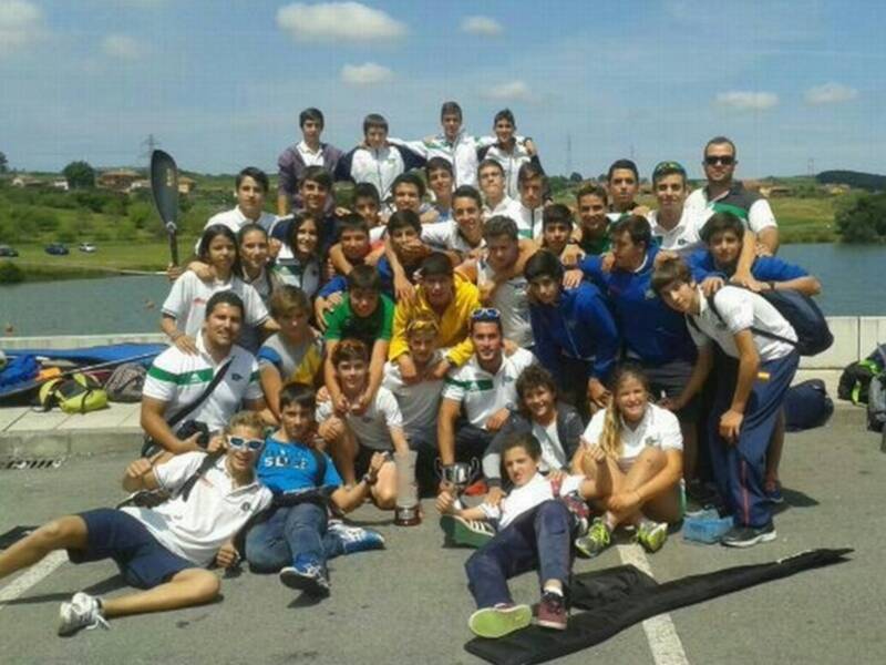 El Club Náutico Sevilla, campeón de la Copa de España de Jóvenes Promesas cadete de piragüismo