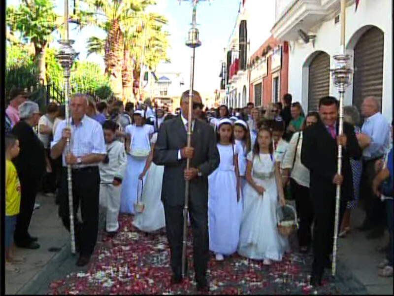 Hermandades y entidades ciudadanas colocarán cinco altares el domingo en el recorrido del Corpus Christi(Chipiona) 