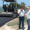 Comienza el asfaltado del Camino del Olivar(Chipiona) 