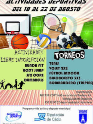 La Semana del Deporte volverá promover en verano la convivencia entre practicantes de las diferentes modalidades(Chipiona)