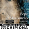 Pepe el Marismeño actuará el 23 de agosto en Chipiona a beneficio de la Asociación de Familiares de Enfermos de Alzheimer.