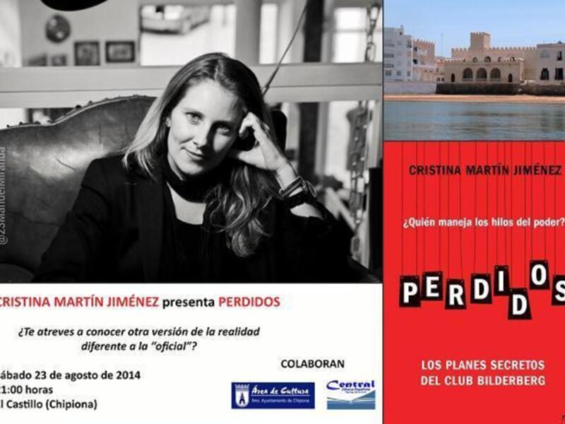 Cristina Martín Jiménez presenta este sábado en el Castillo de Chipiona su libro Perdidos