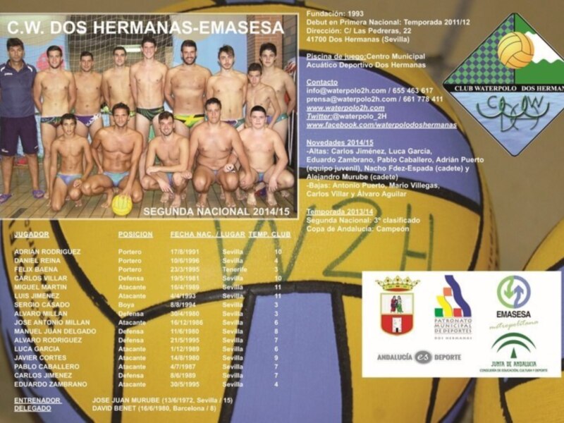 La categoría de plata masculina, objetivo del C.W. Dos Hermanas-EMASESA