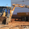 Comienzan las obras del nuevo edificio polifuncional en el Polideportivo que centralizará el área de Deportes.(Chipiona) 