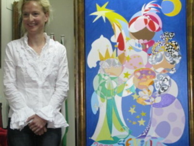 Una obra de la artista alemana Uta Geub anunciará el Carnaval 2015 de Chipiona