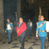 Sevilla.Una procesión Fernandina para minoría de espectadores. 