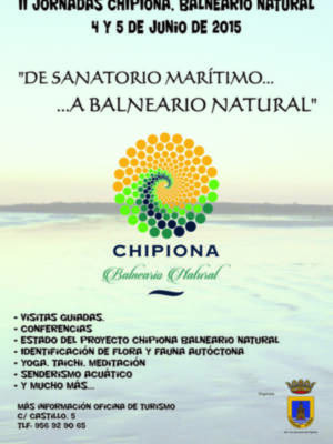 Publicado el programa de las segundas jornadas Chipiona, Balneario Natural  