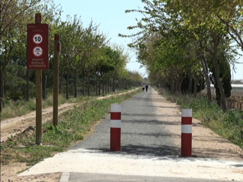 El CANS ha alertado sobre el peligro deterioro de la Vía Verde por falta de mantenimiento y vigilancia 