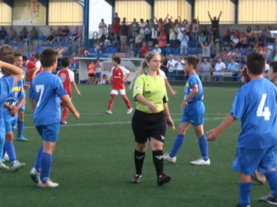 Los benjamines A del Chipiona vencen pero no logran superar la eliminatoria por el ascenso a segunda provincial