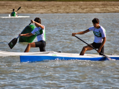 Subcampeonato de Andalucía de maratón de piragüismo para el Náutico Sevilla