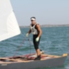 Carlos de Bricio sube al podio en la Copa de Andalucía de Patín a vela