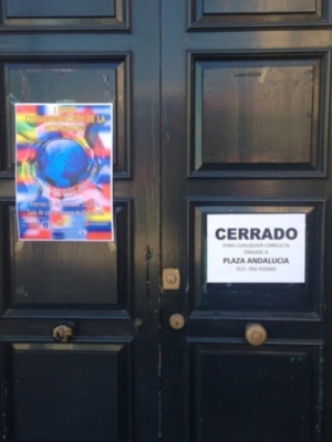 (IU):El gobierno del PP permite el cierre de la delegación de Educación.(Chipiona)