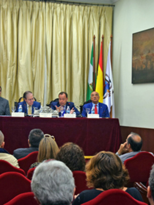 Sevilla. Presentación de las 10 nuevas carrozas de la cabalgata de los Reyes Magos en el Ateneo sevillano.