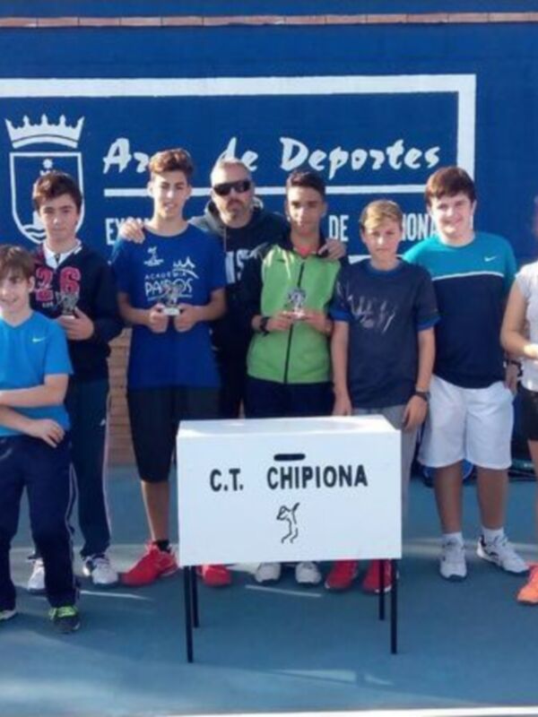 Concluye la primera liga cadete de tenis por parejas