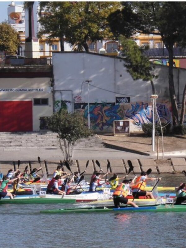 El Campeonato Andaluz de larga distancia de piragüismo, para el Náutico Sevilla