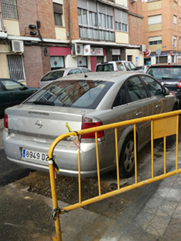 Actuación en la red de agua de calle Miño