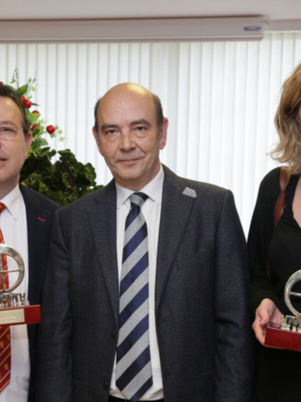 Bertín Osborne y Luis Manuel Fernández de RTVE, Premios ¡Bravo! 2015