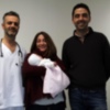 Dada de alta la bebé que pesó al nacer 690 gramos 