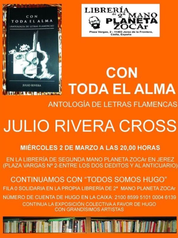 DE RABIOSA ACTUALIDAD: FLAMENCO Y CICLO "MUJER". EN LA LIBRERÍA PLANETA ZOCAR DE JEREZ
