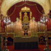 La Hermandad de la Soledad de Alcalá del Río, presento este magnífico altar efímero para sus cultos.