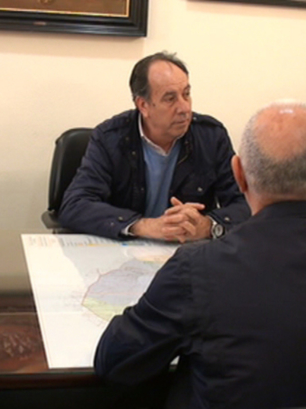 Antonio Peña muestra a Fundación Puerta de América su interés en participar en el V Centenario de la primera circunnavegación a la Tierra(Chipiona) 