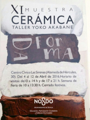 XI Muestra de Cerámica en Sevilla Taller YOKO AKABANE