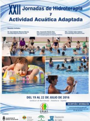 El Centro de desarrollo infantil y atención temprana lanza el programa de sus jornadas de hidroterapia(Chipiona)