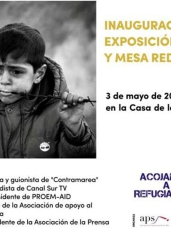  Exposición fotográfica y mesa redonda 'Ni Silencio Ni Olvido' #AcojamosAlosRefugiadosYa