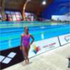 Marta Gómez Battelli, en los Campeonatos de Europa de natación adaptada
