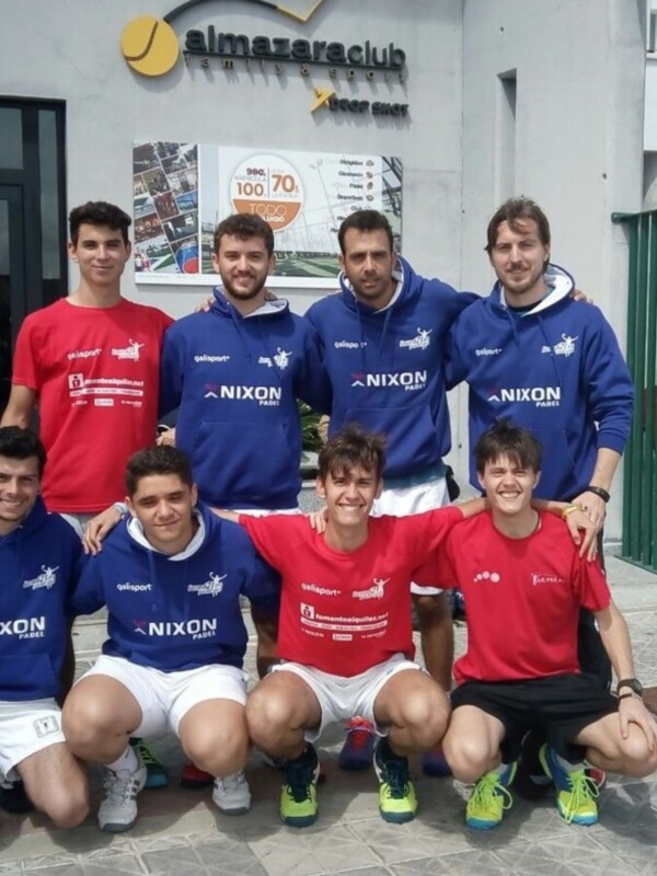 El Almazara Club de Utrera reparte cuatro pasaportes para el Nacional absoluto por equipos de Tercera Categoría de pádel
