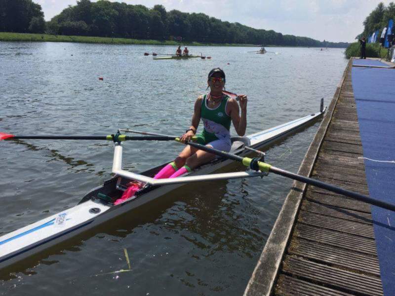 Doble podio para Amina Rouba en la Regata Internacional de Ámsterdam
