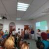 Centro Vita concita el apoyo de la presidenta de la Diputación en una acto al que se sumaron más de trescientas personas(Chipiona)   