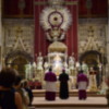 La intención del segundo día de novena  de la Virgen de los Reyes fueron para las religiosas Terciaria Franciscana del convento del Pozo Santo
